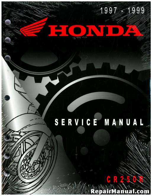 1997 honda cr250r service manual pdf