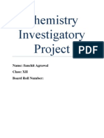 class 12 chemistry project on casein in milk pdf