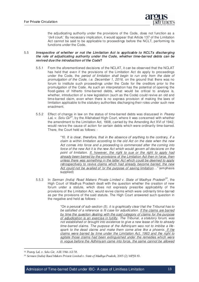 indian limitation act 1963 pdf