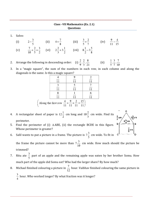 maths test for class 3 pdf
