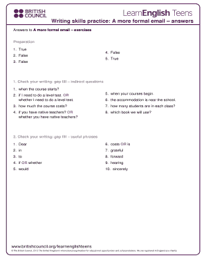 academic writing exercises with answers pdf