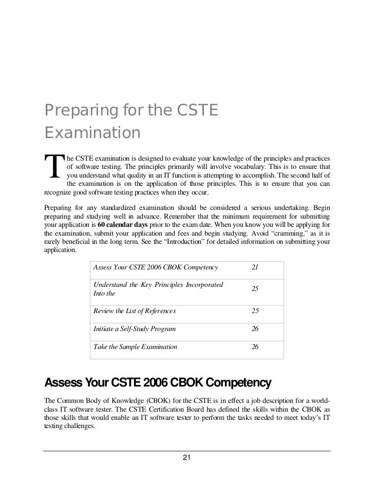 cste and csqa filetype pdf