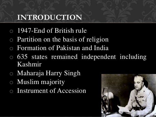 kashmir conflict pakistan and india 1971 pdf