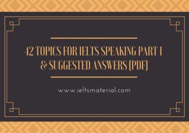 ielts speaking introduction questions pdf