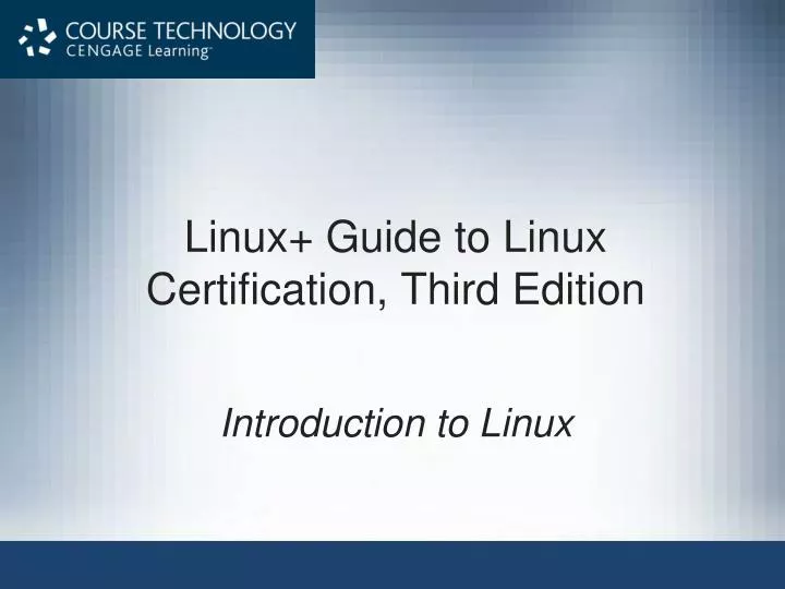 linux+ guide to linux certification 3rd edition pdf free download