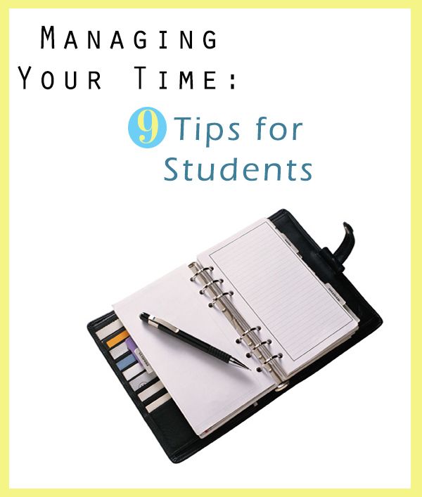 time management tips for college students pdf