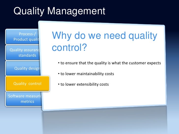 what is quality control and quality assurance pdf
