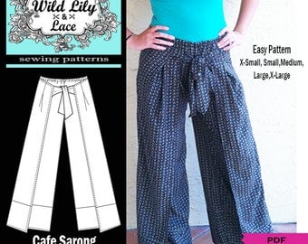 yoga pants pdf sewing pattern